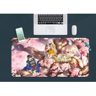 3D Touken Ranbu Bloom 818 Japan Anime Game Non-Slip Office Desk Mouse Mat Game AJ WALLPAPER US Angelia (W120cmxH60cm(47x24))