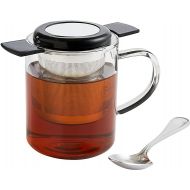 HIC Kitchen Brew In Mug Tea Infuser, 18/8 Stainless Steel, 4-Ounce Capacity
