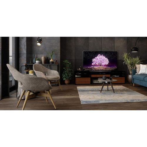  LG OLED55C1PUB 55 4K Ultra High Definition OLED Smart C1 Series TV with an LG SN5Y 2.1 Channel DTS Virtual High Definition Soundbar and Subwoofer (2021)