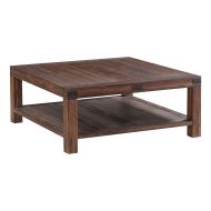 Modus Furniture 3F4121 Meadow Coffee Table, Brick Brown