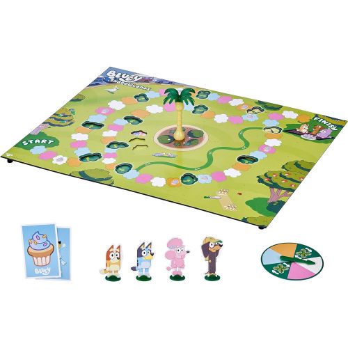 해즈브로 [아마존베스트]Bluey - Shadowlands Board Game - Family Game Night, Unpredictable Fun - Engaging Fun for All - Collect All 5 Cupcake Cards | 2-4 Players | for Ages 3+, Multicolor, 13011