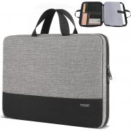 [아마존베스트]Ytonet Laptop Case, 15.6 inch TSA Laptop Sleeve Water Resistant Durable Computer Carrying Case for 15.6 inch HP, Dell, Lenovo, Asus Notebook, Gifts for Men Women, Grey