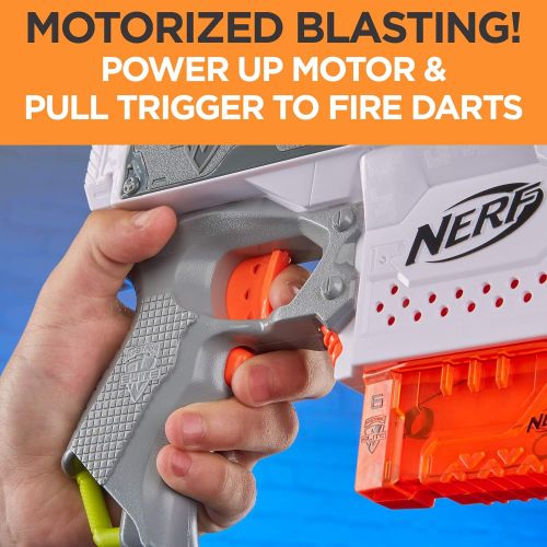 너프 [무료배송]너프 장난감총 모듈러스 블라스터 NERF Modulus Motorized Toy Blaster with Drop Grip, Barrel Extension, 6-Dart Clip, 6 Official Darts for Kids, Teens, & Adults (Amazon Exclusive)