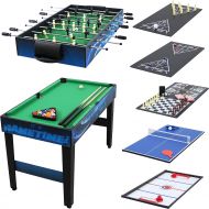 Sunnydaze 40-Inch 10-in-1 Multi-Game Table