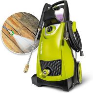 Sun Joe SPX3000 14.5-Amp Electric High Pressure Washer, Cleans Cars/Fences/Patios, Green