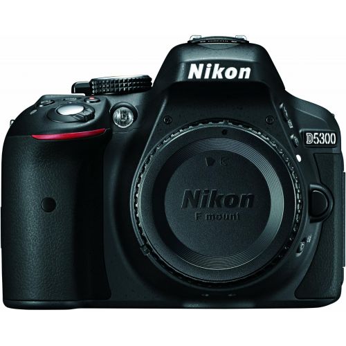  Nikon D5300 24.2 MP CMOS Digital SLR Camera with Built-in Wi-Fi and GPS Body Only (Black)