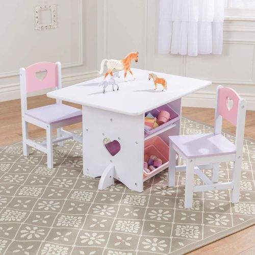 키드크래프트 [아마존베스트]Kidkraft Heart Table and Chair Set