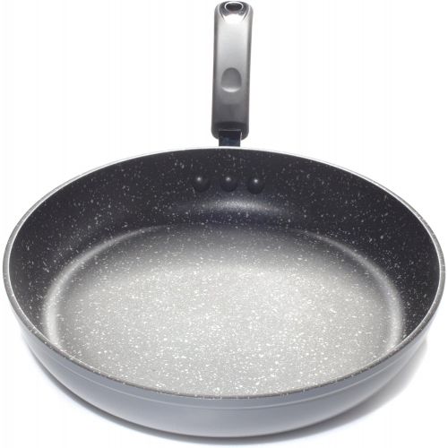  12 Stone Earth Frying Pan by Ozeri, with 100% APEO & PFOA-Free Stone-Derived Non-Stick Coating from Germany