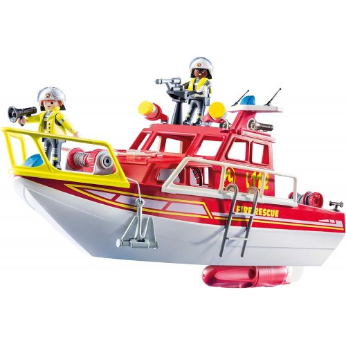 플레이모빌 PLAYMOBIL Fire Rescue Boat