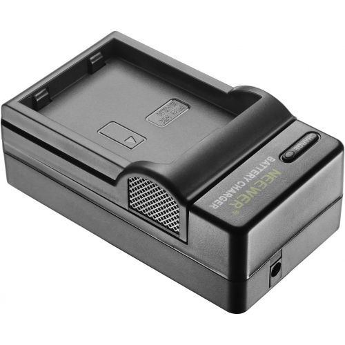 니워 Neewer LED Battery Charger for Nikon EN-EL14 with US Plug EU Plug Adapter Car Charger Adapter, Fit Nikon D3200 D3100 D5200 D5100 D5300 DSLR Coolpix P7800 P7000 P7100 Digital Camera