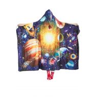ALISISTER 3D Printed Universe Blanket Teenager Boys Girls Super Soft Nap Throw Blankets Planet 80X60 Inch