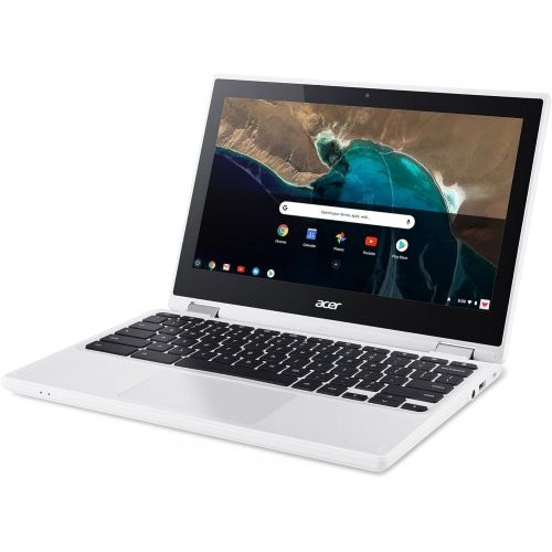 에이서 [아마존베스트]Acer Chromebook R 11 Convertible, 11.6-Inch HD Touch, Intel Celeron N3150, 4GB DDR3L, 32GB, CB5-132T-C1LK, Denim White