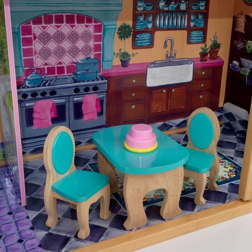 키드크래프트 KidKraft My Dream Mansion with 12-Piece Accessory Set, Gift for Ages 3+