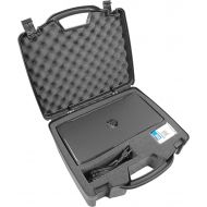 CASEMATIX Casematix Portable Printer Carry Case Designed for HP Officejet 200 Wireless Mobile Printer , HP 62 Ink Cartridge and Cables - Also fits Older HP Officejet 150 and 100