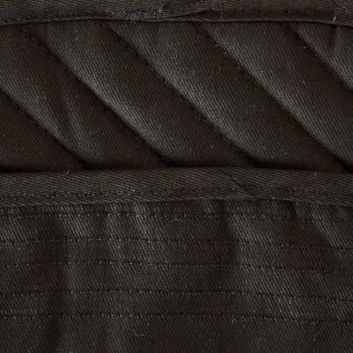  [아마존베스트]DII Potholder Set Cotton Quilted, 7x9, Black 3 Piece