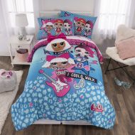 Franco Kids Bedding Super Soft Comforter with Sheets and Plush Cuddle Pillow Set, 6 Piece Full Size, LOL Surprise!