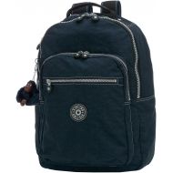 Kipling Seoul Large Backpack With Laptop Protection,True Blue,One Size