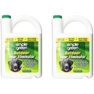 SIMPLE GREEN 432108 Outdoor Odor Eliminator for Dogs, 1 Gallon (2 pack)