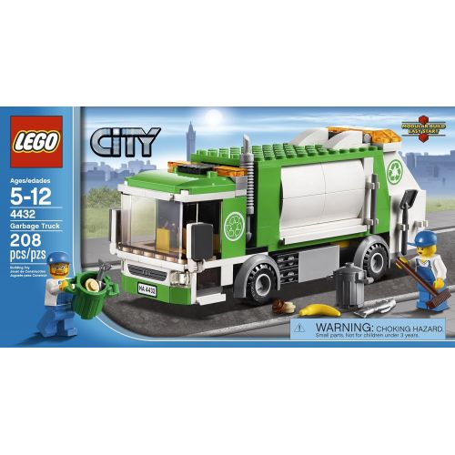  LEGO City Town Garbage Truck 4432