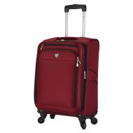 Travelers Club 18 Montery Spinner Carry-On Luggage, Red Color Option