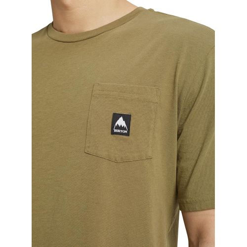 버튼 Burton Colfax 100% Cotton Short Sleeve T-Shirt