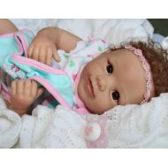 The Ashton-Drake Galleries Mommy Loves ME! - Feel her Breathe! 19Inch Collectors Baby Girl Doll + 2 Outfits