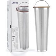 [아마존베스트]Geesta Ultra-Fine Mesh Cold Brew Coffee Filter to Use with 2-Quart Mason Jar