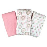 Summer Infant SwaddleMe Muslin Blanket, Floral Medalion, 3-Pack (Discontinued by Manufacturer)