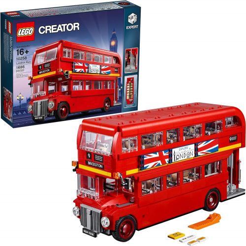  LEGO Creator Expert London Bus 10258 Building Kit (1686 Pieces)