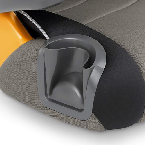 치코 Chicco KidFit Zip Plus 2-in-1 Belt Positioning Booster Car Seat - Seascape, Blue , 16.5x18.75x32.75 Inch (Pack of 1)