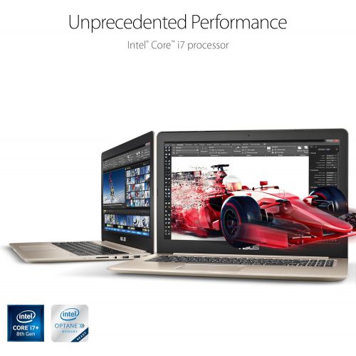 아수스 ASUS VivoBook Pro 15, 15.6” Full HD IPS level, Intel Core i7 8750H, NVIDIA GTX 1050 4GB, 8GB DDR4 + 16GB Intel Optane Memory, 1TB HDD, Corel Painter Essential 6, Windows 10 Home