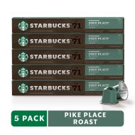 Starbucks by Nespresso, Pike Place Roast (50-count single serve capsules, compatible with Nespresso Original Line System)