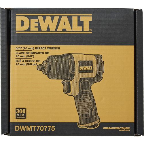  [아마존베스트]DEWALT Impact Wrench, Square Drive, 3/8-Inch (DWMT70775)