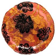 Red Pomegranate 2403-4 Handmade Glass Side Plates, Set Of 2 One Size Rose/Gold/Black