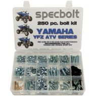 Specbolt Fasteners 250pc Specbolt Yamaha Bolt Kit YFZ 450 YFZ450 ATV for Maintenance Upkeep & Restoration OEM Spec Fasteners ATV Quad