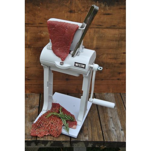  Weston Manual Heavy Duty Meat Cuber Tenderizer , Sturdy Aluminum Construction, Stainless Steel Blades