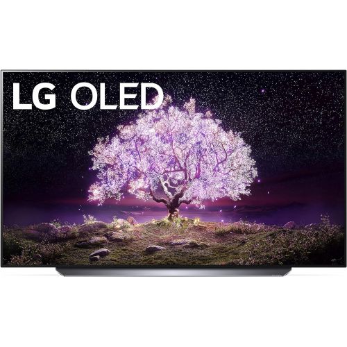  65인치 LG전자 2021년 신형 올레드티비 - LG OLED65C1PUB Alexa Built-in C1 Series 65 4K Smart OLED TV (2021)