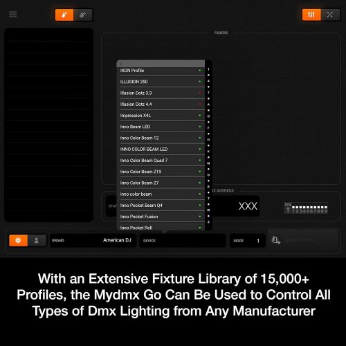  [아마존베스트]ADJ Products ADJ DMX Lighting controller (MYDMX GO)