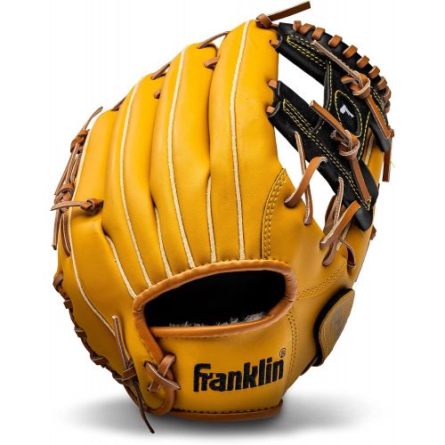  Franklin Sports Baseball and Softball Glove - Field Master Midnight - Baseball and Softball Mitt