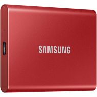 [아마존베스트]SAMSUNG T7 Portable SSD 1TB - Up to 1050MB/s - USB 3.2 External Solid State Drive, Red (MU-PC1T0R/AM)