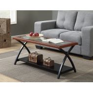 Convenience Concepts Lakeshore Coffee Table, Cherry / Black