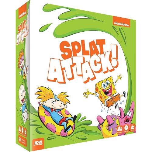  IDW Games Nickelodeons Splat Attack! Miniatures Combat Game