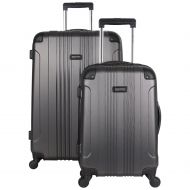 Kenneth Cole REACTION Kenneth Cole Reaction Out Of Bounds 2-Piece Lightweight Hardside 4-Wheel Spinner Luggage Set: 20 Carry-On & 28 Checked Suitcase