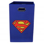 Superman SUPLAUN301 Logo Folding Laundry Basket Blue