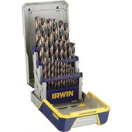 Irwin Tools IRWIN Drill Bit Set, High-Speed Steel, 29-Piece (3018005)
