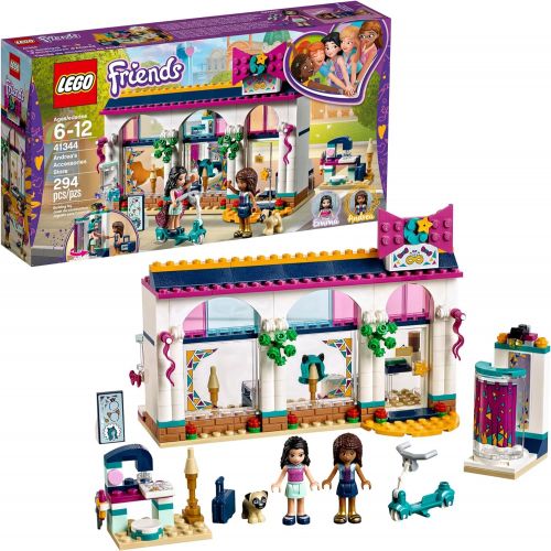  LEGO Friends Andrea’s Accessories Store 41344 Building Kit (294 Pieces)
