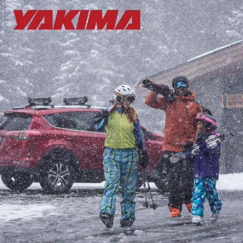  [아마존베스트]Yakima - FreshTrack 4 Ski & Snowboard Mount, Fits Up To 4 Pairs of Skis or 2 Snowboards, Fits Most Roof Racks