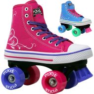 Lenexa Roller Pixie Kid’s Quad Roller Skates - Kids Roller Skates - Roller Skates for Kids - Roller Skates for Girls - Roller Skates for Boys - Girls Roller Skates