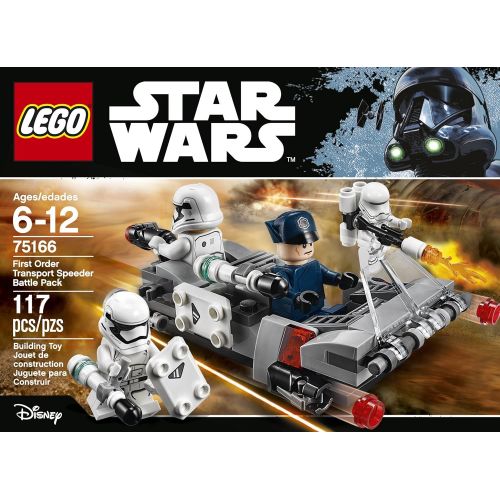  LEGO Star Wars First Order Transport Speeder Battle Pack 75166 Building Kit
