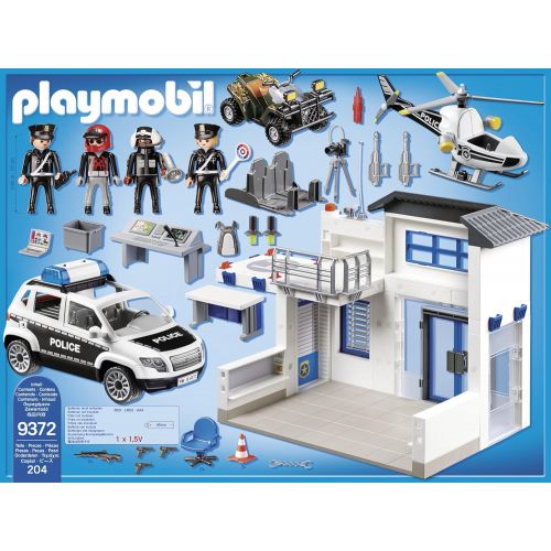 플레이모빌 Playmobil Police Station Building Set